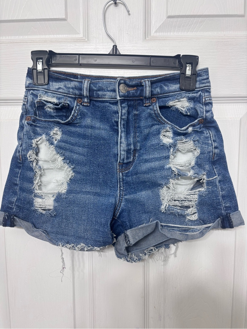 Women’s American eagle blue jean shorts